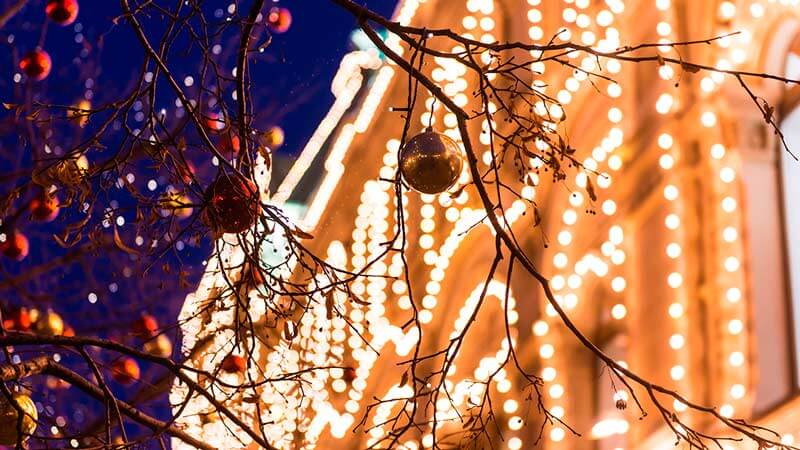 Decoración navideña para centros comerciales, La Decoteca Bolas de navidad para el árbol de navidad